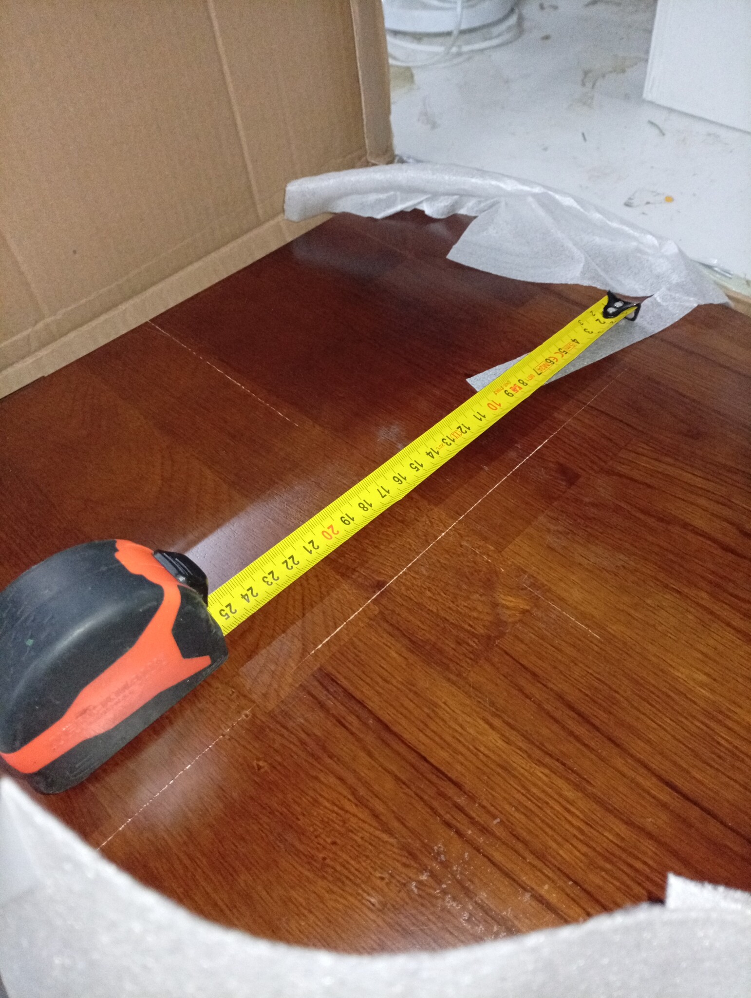 vidaXL Eiken Tafelblad 40x40cm Donkerbruin - 71% Korting!