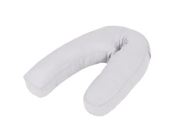vidaXL Zwangerschapskussen J-vormig Grijs | 50% Korting