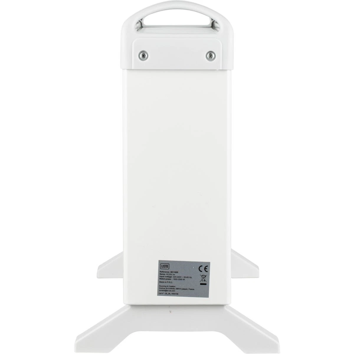 Listo Elektrische Verwarming HC20L1w - 49% Korting!