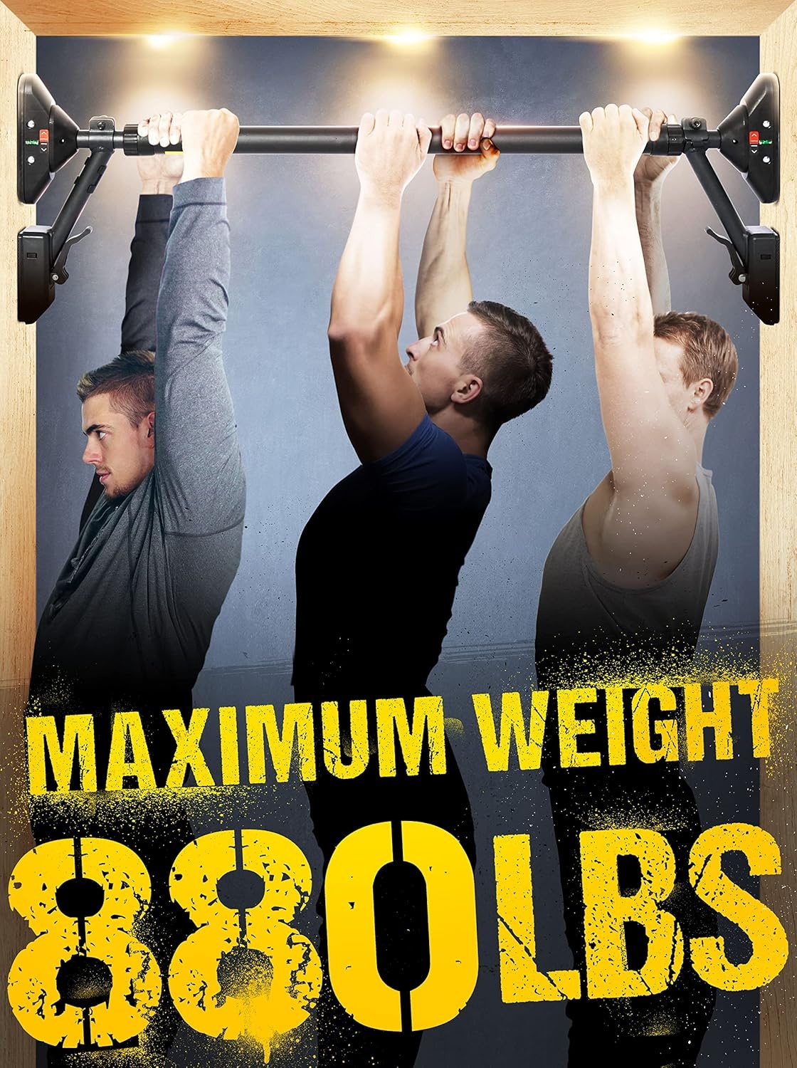 E-Jet Sport Optrekstang Zwart/Zilver - 36% Korting!