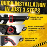 E-Jet Sport Optrekstang Zwart/Zilver - 36% Korting!