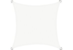 UV-beschermend Schaduwdoek 4x4m Beige - 40% Korting