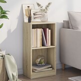 vidaXL Boekenkast 40x24x75cm Sonoma Eiken - 56% Korting