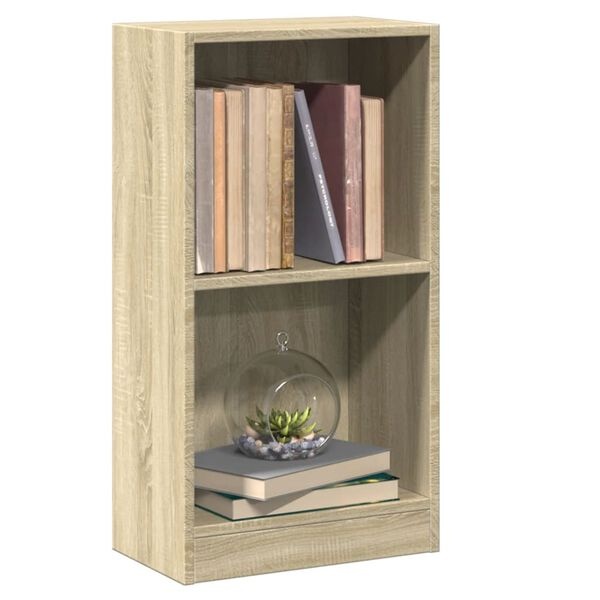 vidaXL Boekenkast 40x24x75cm Sonoma Eiken - 56% Korting