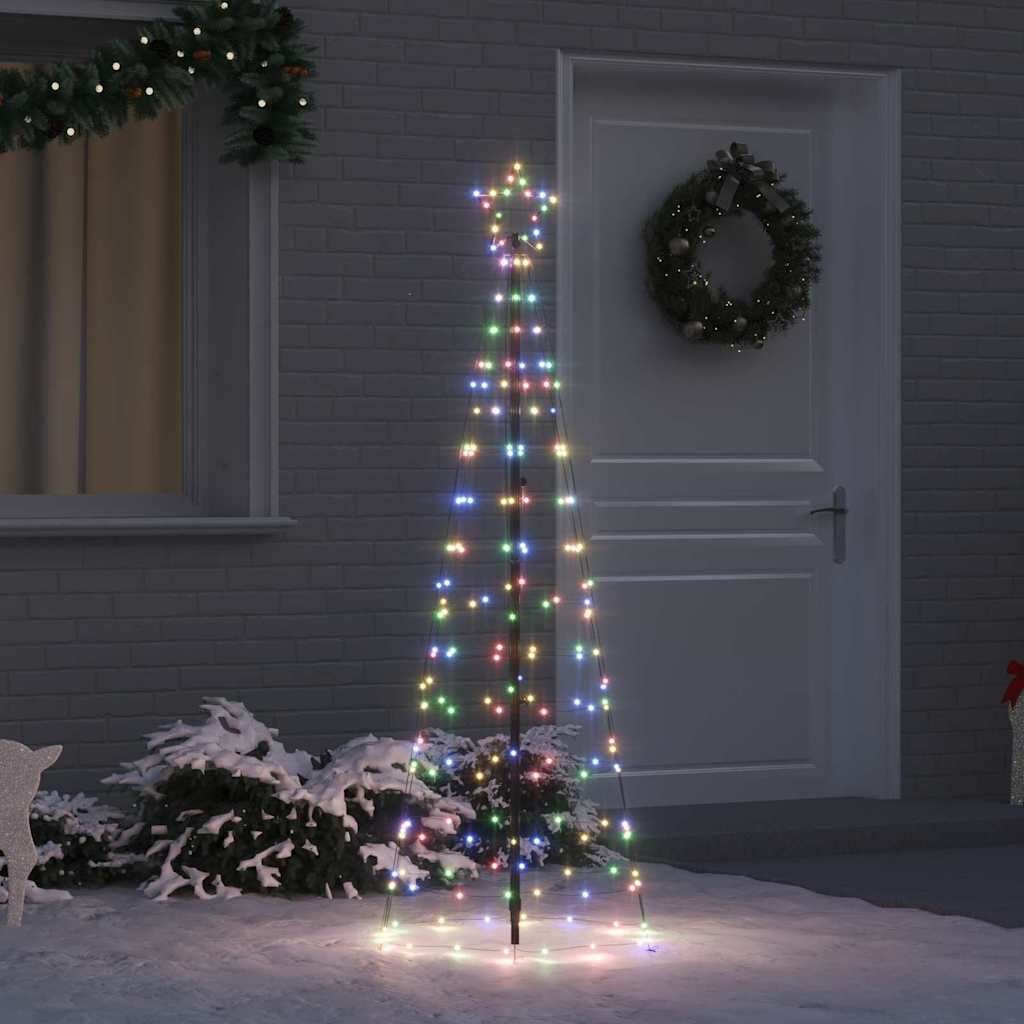 vidaXL LED Kerstboom 250cm Multikleur - 27% Korting