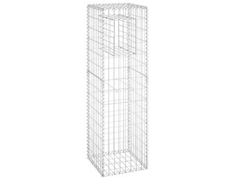 vidaXL Schanskorf Paal (40x40x140cm) - IJzer - 32% Korting!