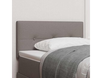 vidaXL Hoofdbord Taupe Stof 90 cm - 58% Korting!