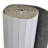 vidaXL Bamboe Kamerscherm 250x165cm Wit - 28% Korting!