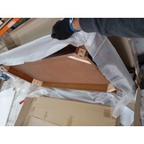 vidaXL Bartafel Hout Bruin - 59% Korting!