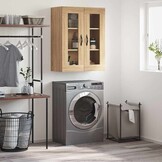 VidaXL Wandkast Sonoma Eiken - 60% Korting!