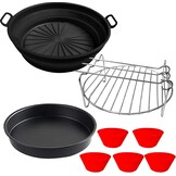 42% KORTING: Airfryer Accessoireset Philips 4,1L (4 Stuks)