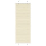 vidaXL Plisségordijn Crème 70x200 cm - 45% Korting!