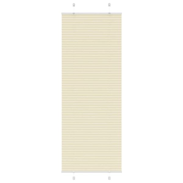 vidaXL Plisségordijn Crème 70x200 cm - 45% Korting!