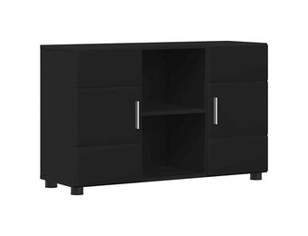 VidaXL Dressoir Zwart Bewerkt Hout - 32% Korting!