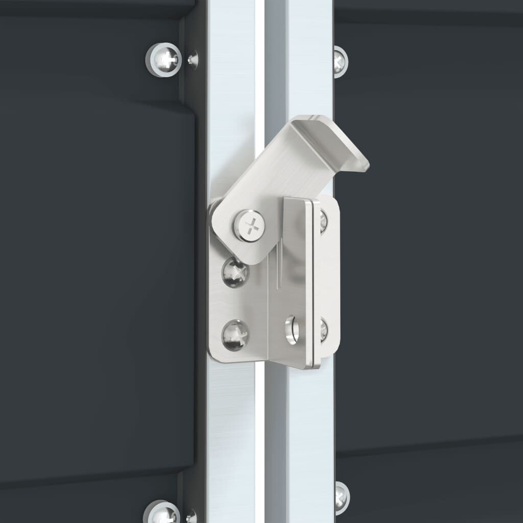 Containerberging voor 2 containers, staal antraciet - 29% Korting!