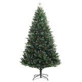 Kerstboom met Rode Bessen 150 cm - 28% Korting!