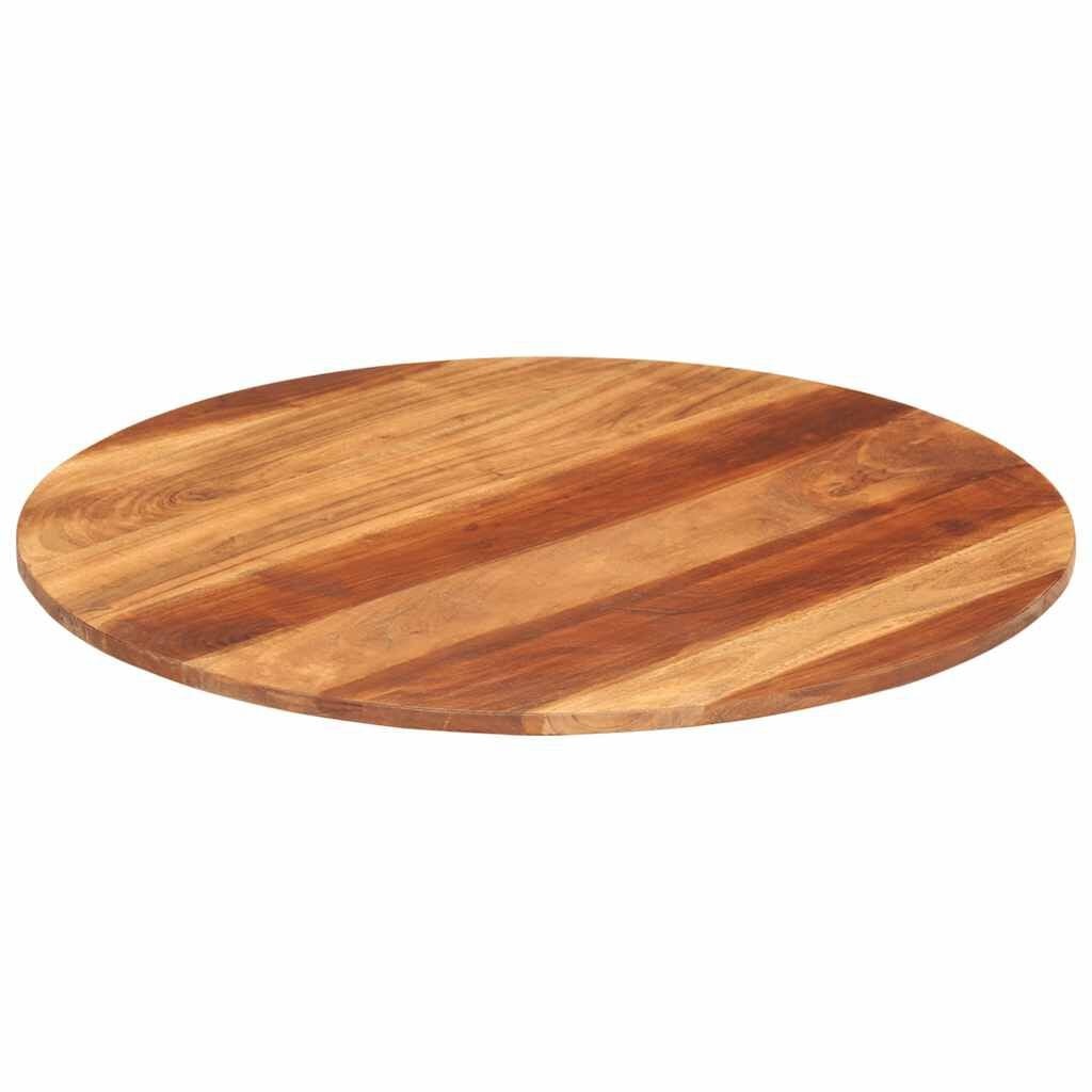 Retourtje: Acacia Tafelblad Rond 70cm - 33% Korting!