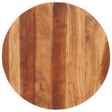 Retourtje: Acacia Tafelblad Rond 70cm - 33% Korting!