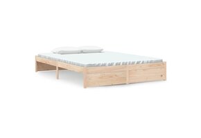 vidaXL Houten Bedframe 140x200 cm - 29% Korting
