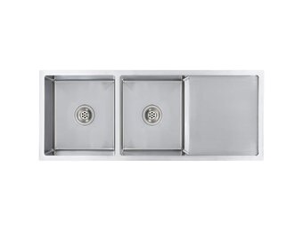 vidaXL RVS Spoelbak 111.5cm - 29% Korting