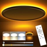 Slochi LED Plafondlamp Dimbare Nachtmodus - 49% Korting!
