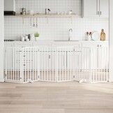 vidaXL Hondenhek 300cm Wit - 28% Korting