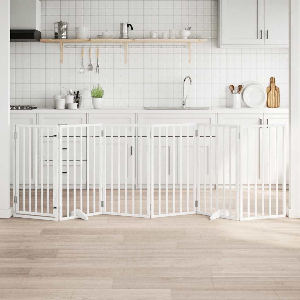 vidaXL Hondenhek 300cm Wit - 28% Korting