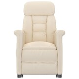 vidaXL Fauteuil Verstelbaar Microvezel Beige - 34% Korting