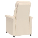vidaXL Fauteuil Verstelbaar Microvezel Beige - 34% Korting