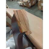 vidaXL Bijzettafel Mahoniehout Bruin - 50x50x65cm - 58% Korting!