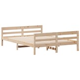 vidaXL Massief Grenen Bedframe 120x200 cm - 56% Korting!