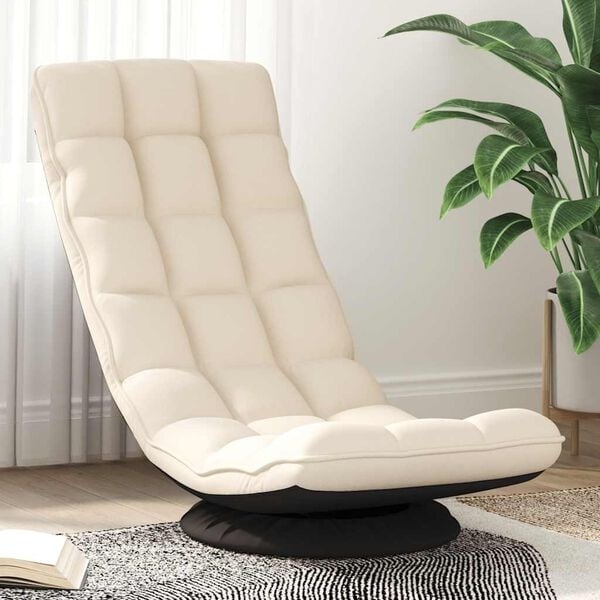 vidaXL Draaibare Vloerstoel Linnen - 29% Korting!