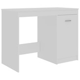 VidaXL Bureau 100x50x76 cm Wit - Nu 28% Korting!