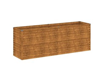 vidaXL Verhoogde Plantenbak Cortenstaal 196x50x69 cm - 54% Korting