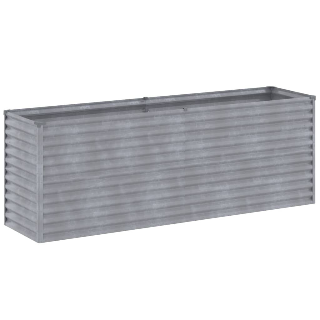 vidaXL Verhoogde Plantenbak Cortenstaal 196x50x69 cm - 54% Korting