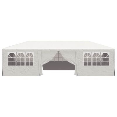 vidaXL Partytent 4x9m Wit met Zijwanden - 34% Korting