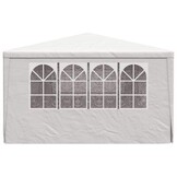 vidaXL Partytent 4x9m Wit met Zijwanden - 34% Korting