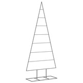VidaXL Metalen Kerstboom Zwart 180cm | 32% Korting