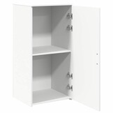 vidaXL Opbergkast Wit - 54% Korting!