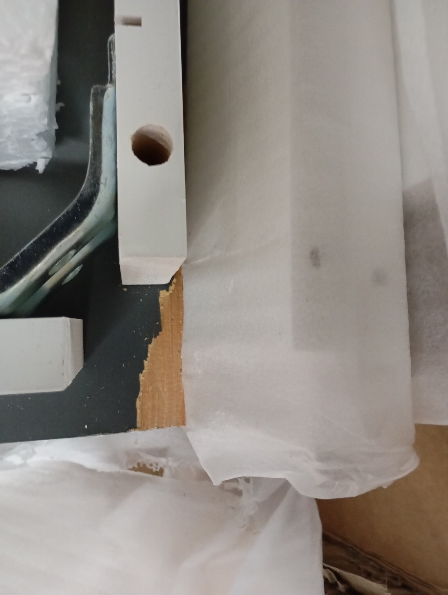 vidaXL Eettafel Grenenhout Wit/Grijs - 180x90cm (54% Korting)