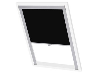 vidaXL Rolgordijn Verduisterend Zwart - Velux 206 - 40% Korting