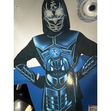 Cyber Ninja Kostuum Zwart/Grijs Kinderen - 67% Korting