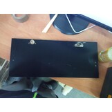 vidaXL Nachtkastjes 2 st met LED-verlichting 60x35x40 cm zwart