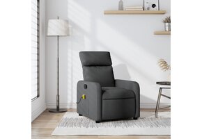 vidaXL Massagestoel Donkergrijs - 53% Korting