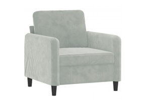 VidaXL Tweezitsbank Donkergrijs Velvet (73% Korting)