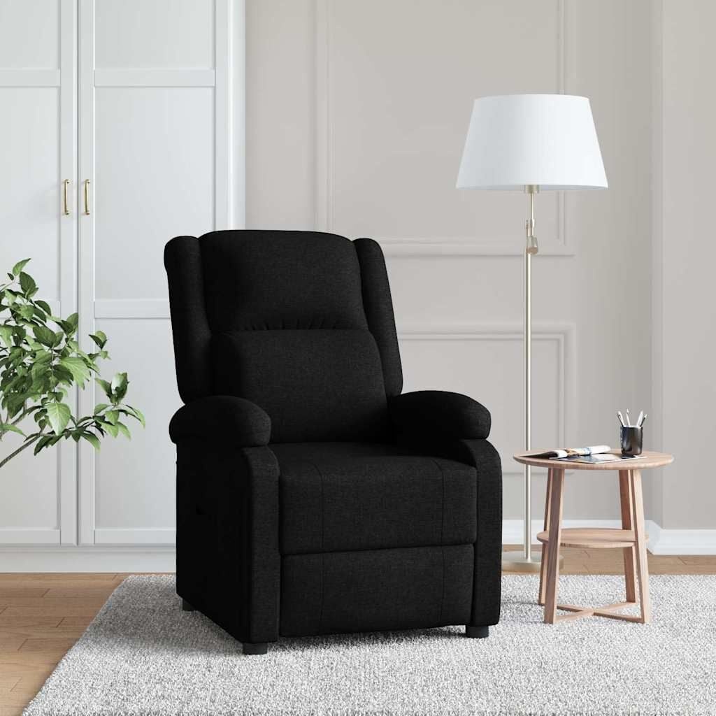 vidaXL Fauteuil Stoffen Verstelbaar Lichtgrijs - 65% Korting!