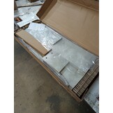 TV-meubel bewerkt hout betongrijs | -71% Korting