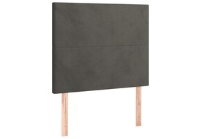 vidaXL Hoofdborden Set - Donkergrijs Fluweel - 57% Korting!