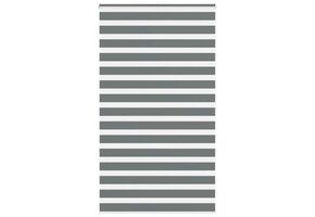 VidaXL Zebra Rolgordijn Donkergrijs - 51% Korting!