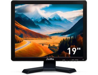 JaiHo 19" PC Monitor (4:3) - 1280x1024 HD, Diverse Aansluitingen